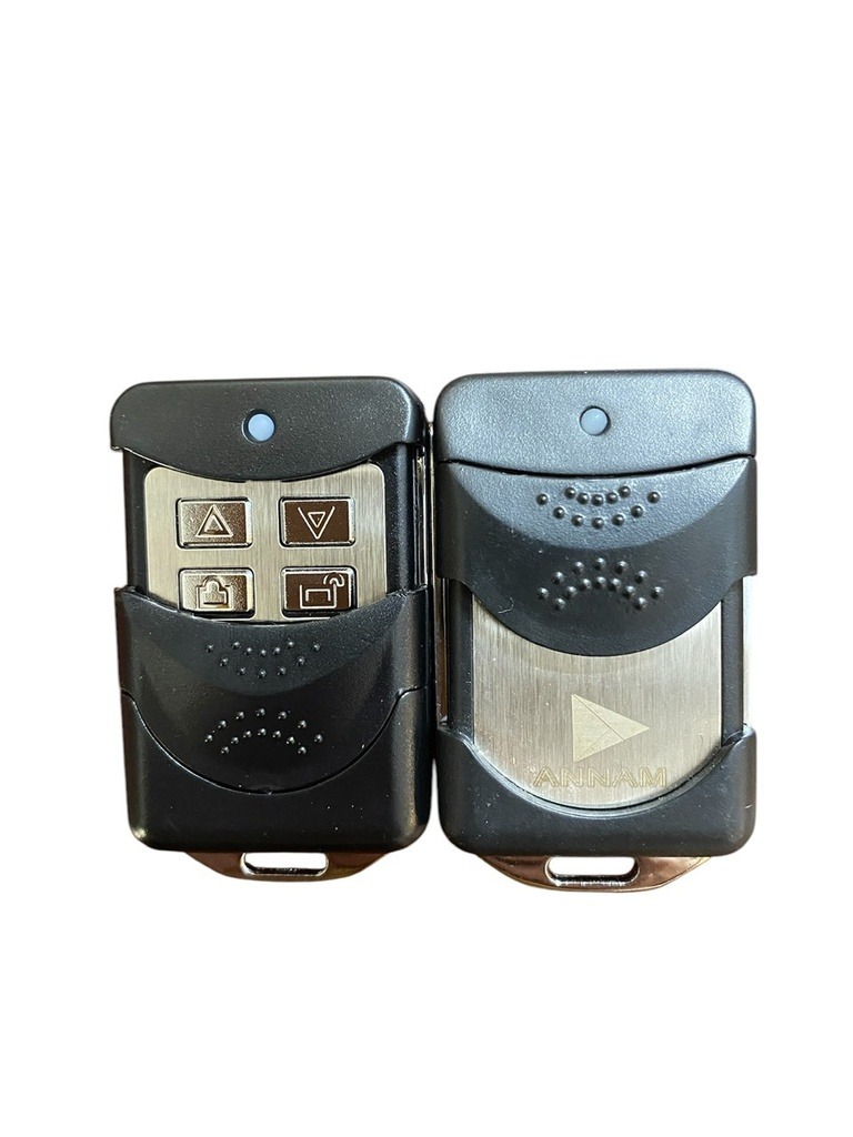 Tay khiển cửa cuốn AN 433 mhz đèn đỏ mã nhảy- Đa năng Thông minh