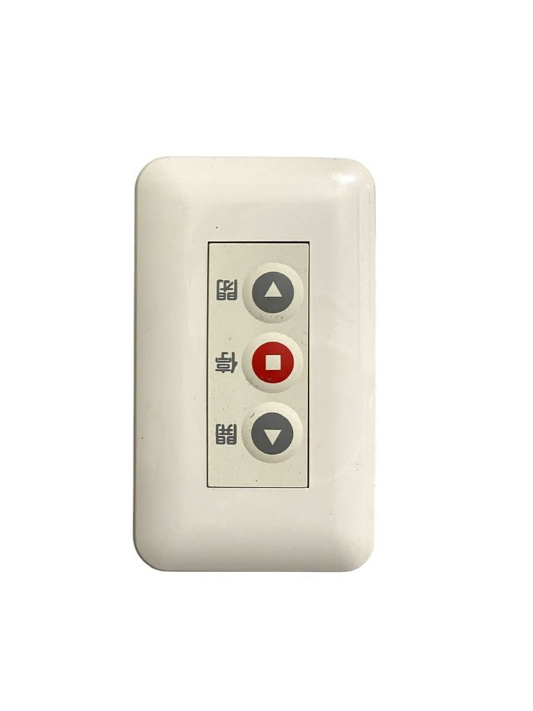 Nút bấm âm tường cửa cuốn nhập khẩu Nhật Bản (Tròn)