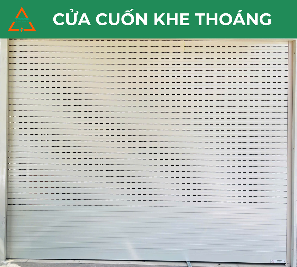 Cửa cuốn khe thoáng