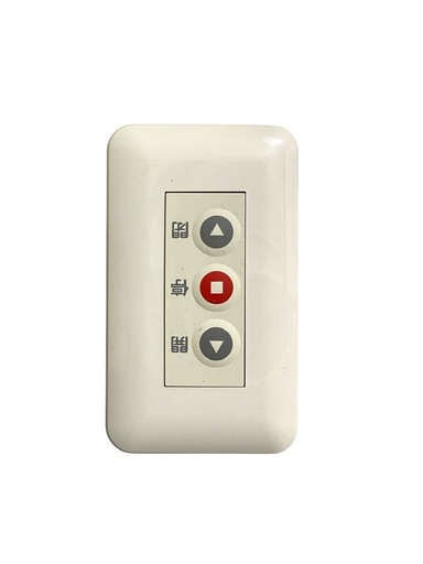 Nút bấm âm tường cửa cuốn nhập khẩu Nhật Bản (Tròn)