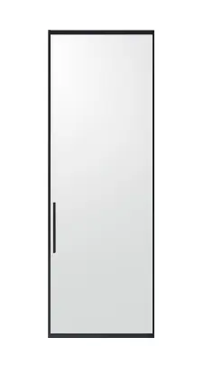 IN16 CỬA NHÔM MỞ QUAY 1 CÁNH