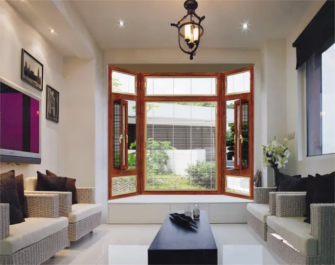 Hệ cửa DY-107 Cửa sổ mở quay